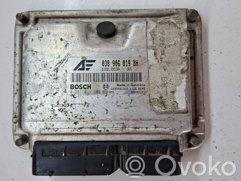 Seat Alhambra (Mk1) Engine control unit/module 
