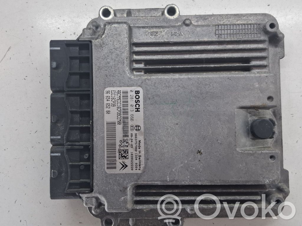 Citroen C-Crosser Engine control unit/module 