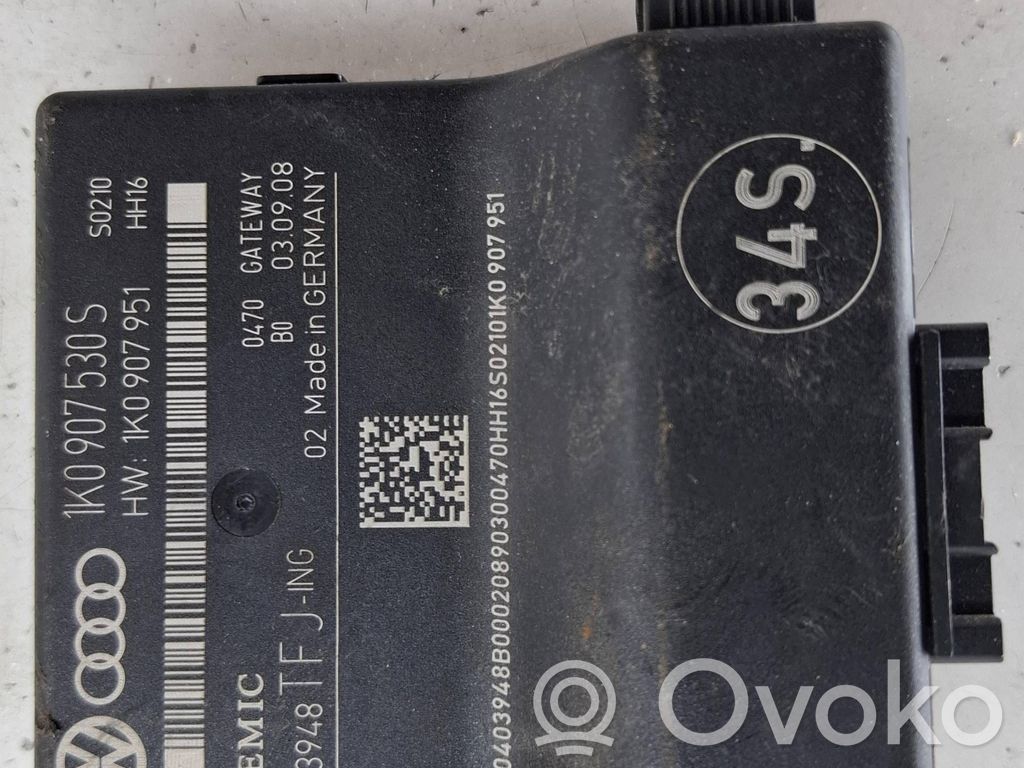 Skoda Octavia Mk2 (1Z) Gateway vadības modulis 