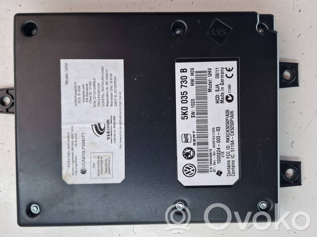 Seat Alhambra (Mk2) Bluetooth control unit module 