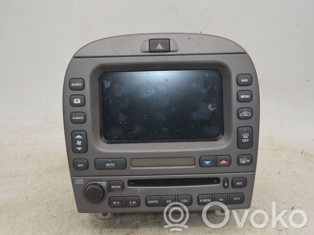Jaguar X-Type Radio/CD/DVD/GPS head unit 
