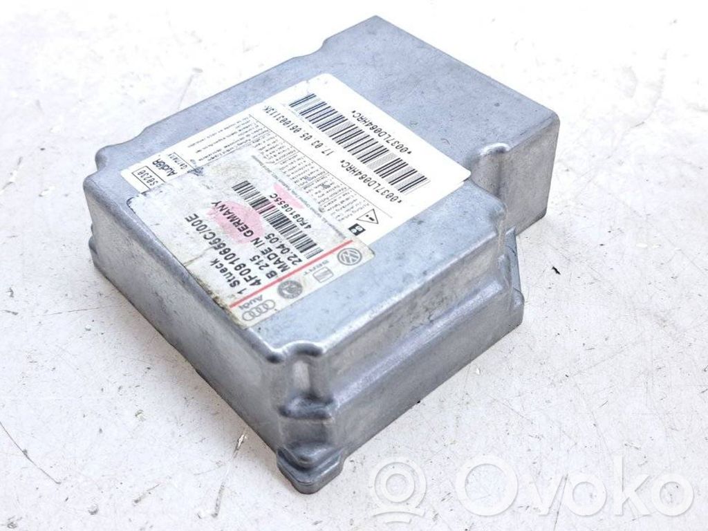 Audi A6 S6 C6 4F Airbag control unit/module 