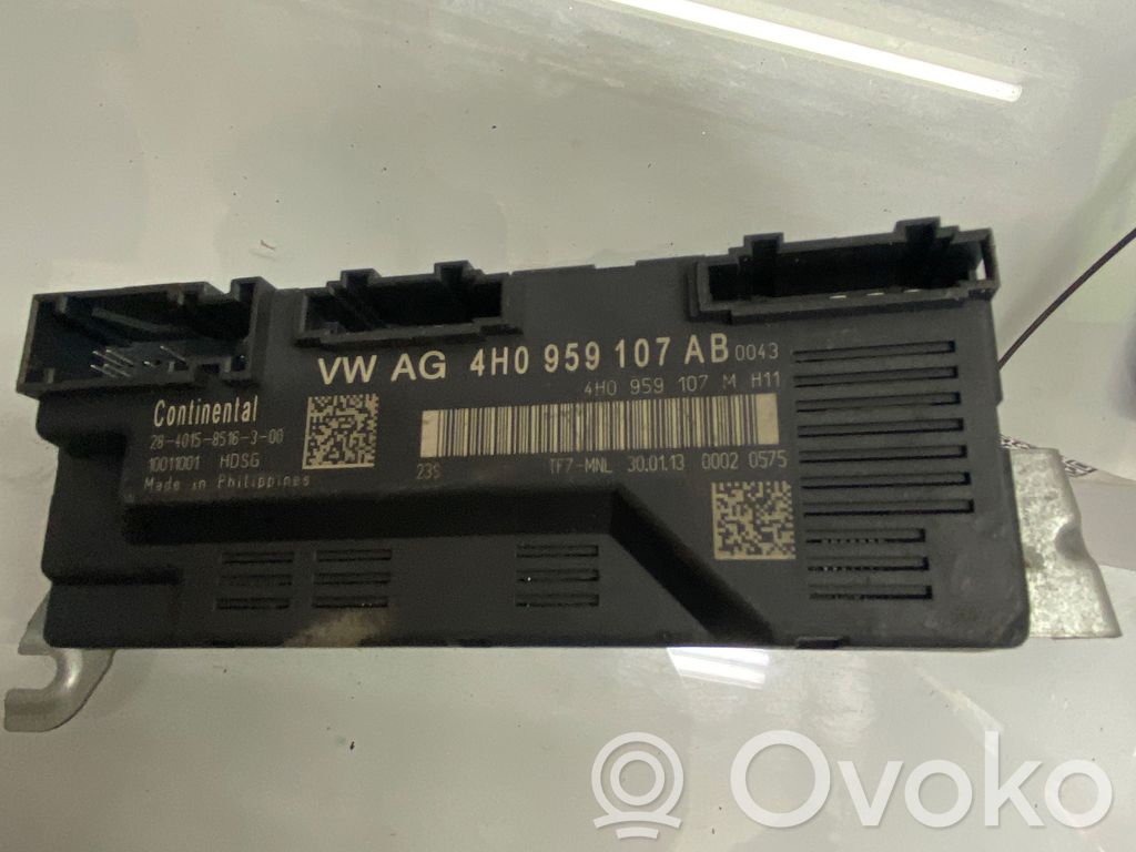 Tailgate/trunk control unit/module   4H0959107AB,4H0959107M