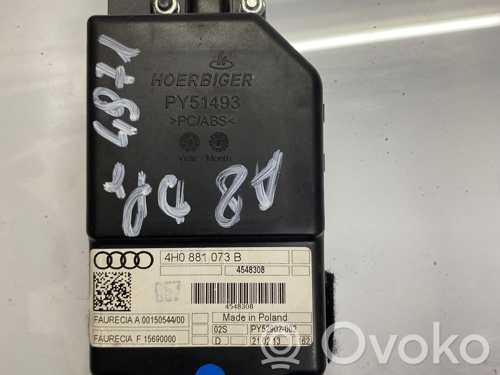 Audi A8 S8 D4 4H Seat control module 