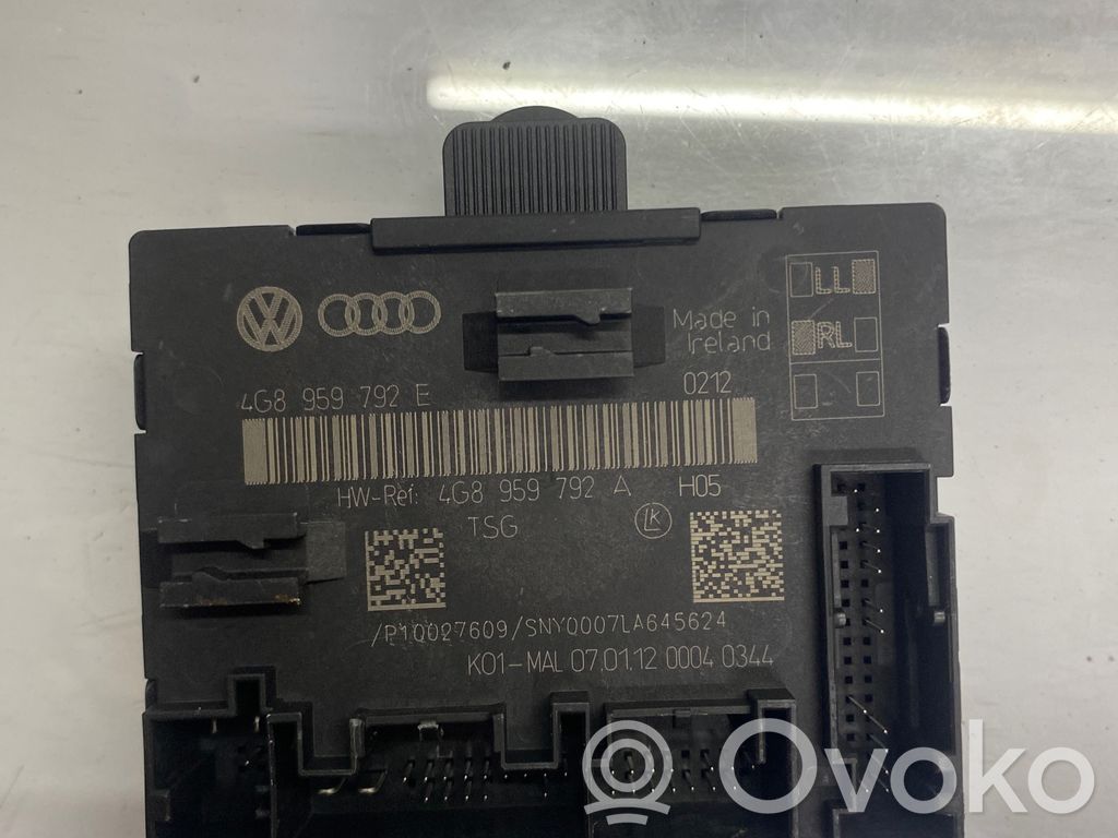 Audi A6 S6 C7 4G Door control unit/module 