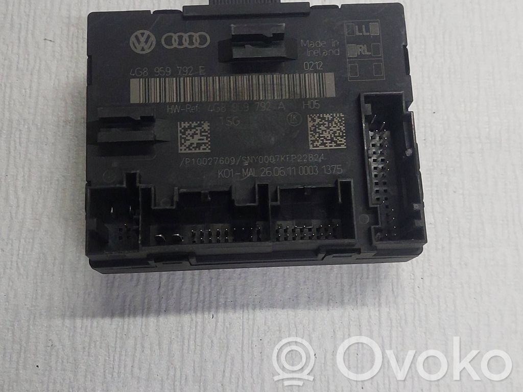 Audi A7 S7 4G Door control unit/module 