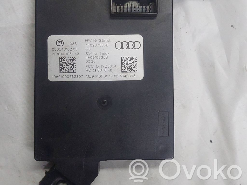 Audi A6 S6 C6 4F Unidad de control/módulo del control remoto 