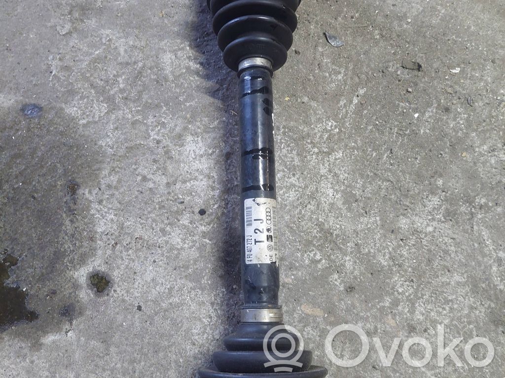Audi A6 S6 C6 4F Eje de transmisión delantero 