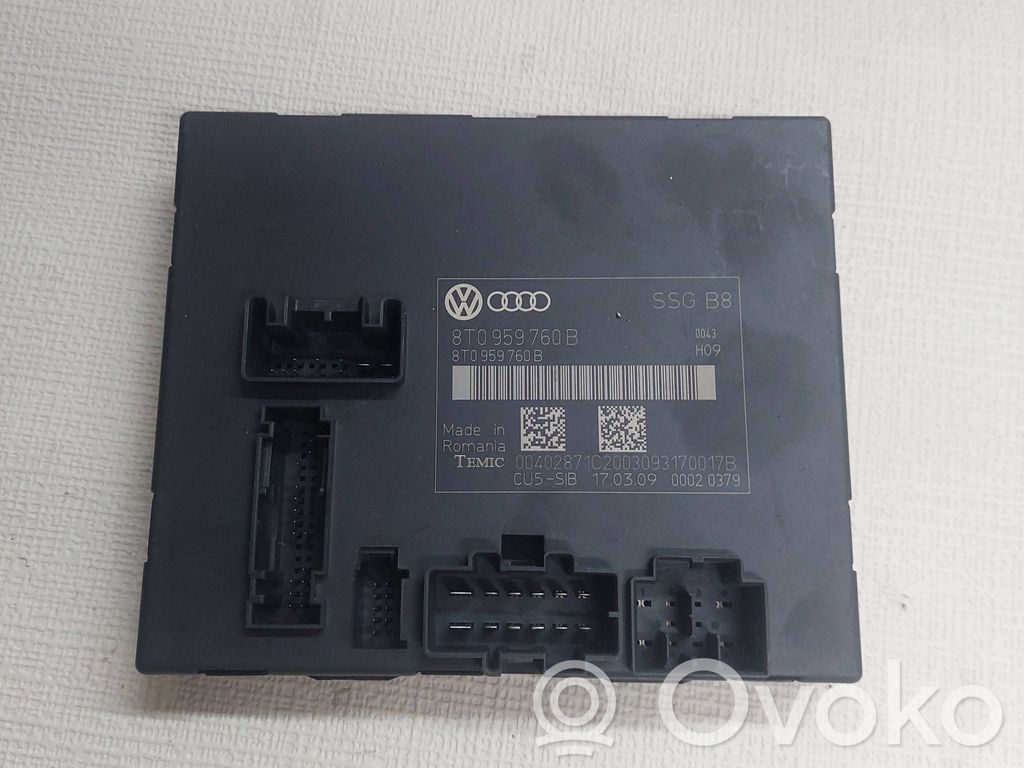 Audi A5 8T 8F Module de commande de siège 