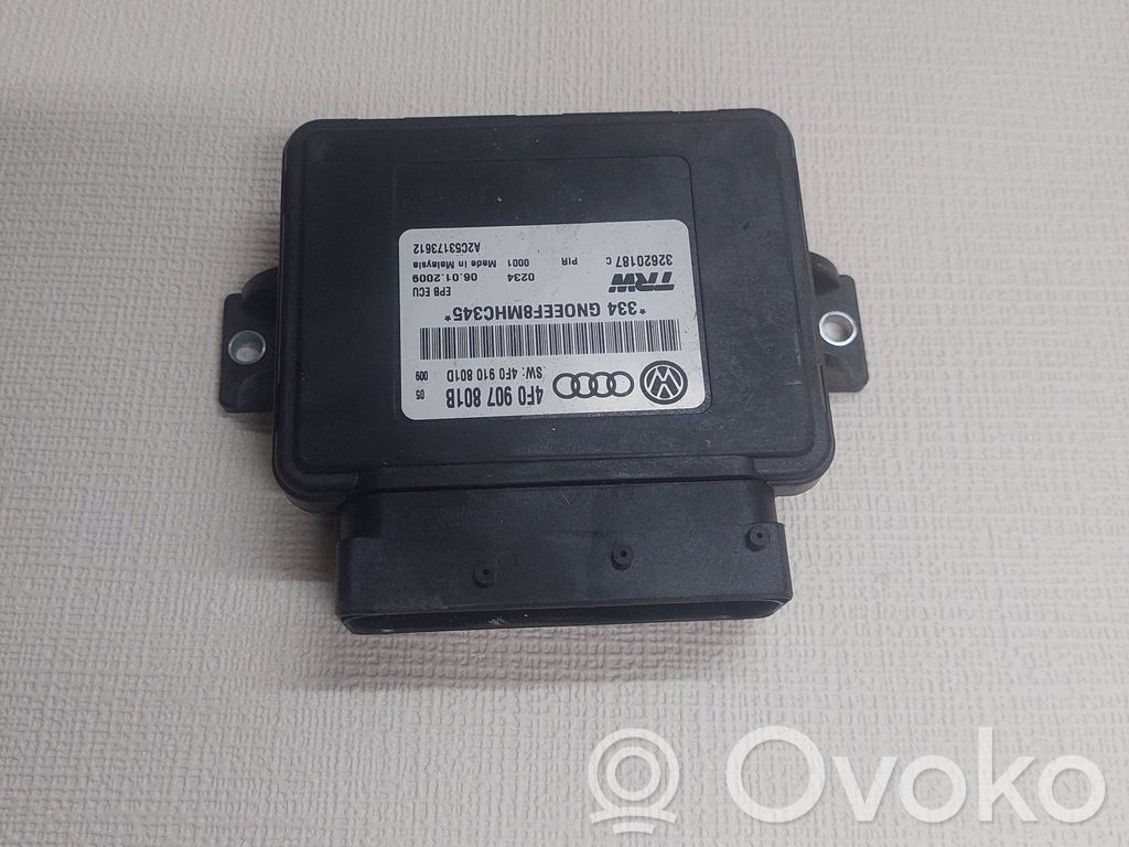 Audi A6 S6 C6 4F Hand brake control module 