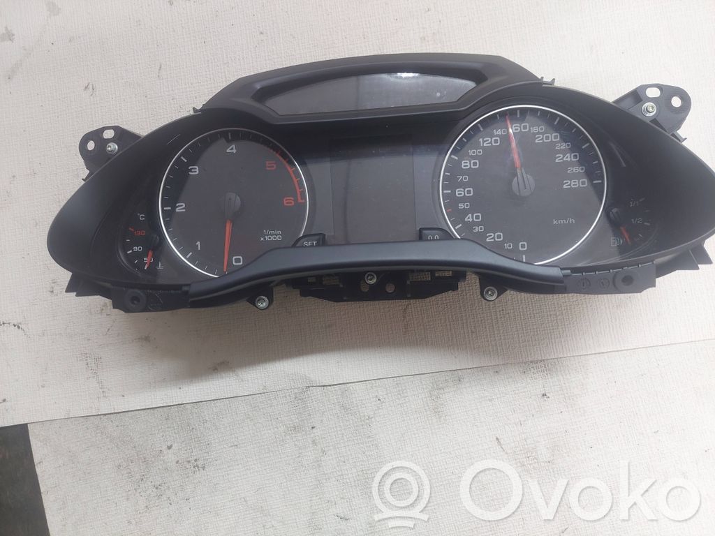 Audi A4 S4 B8 8K Speedometer (instrument cluster) 