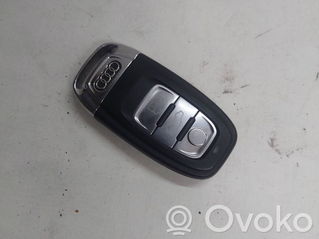 Audi A6 S6 C7 4G Užvedimo raktas (raktelis)/ kortelė 