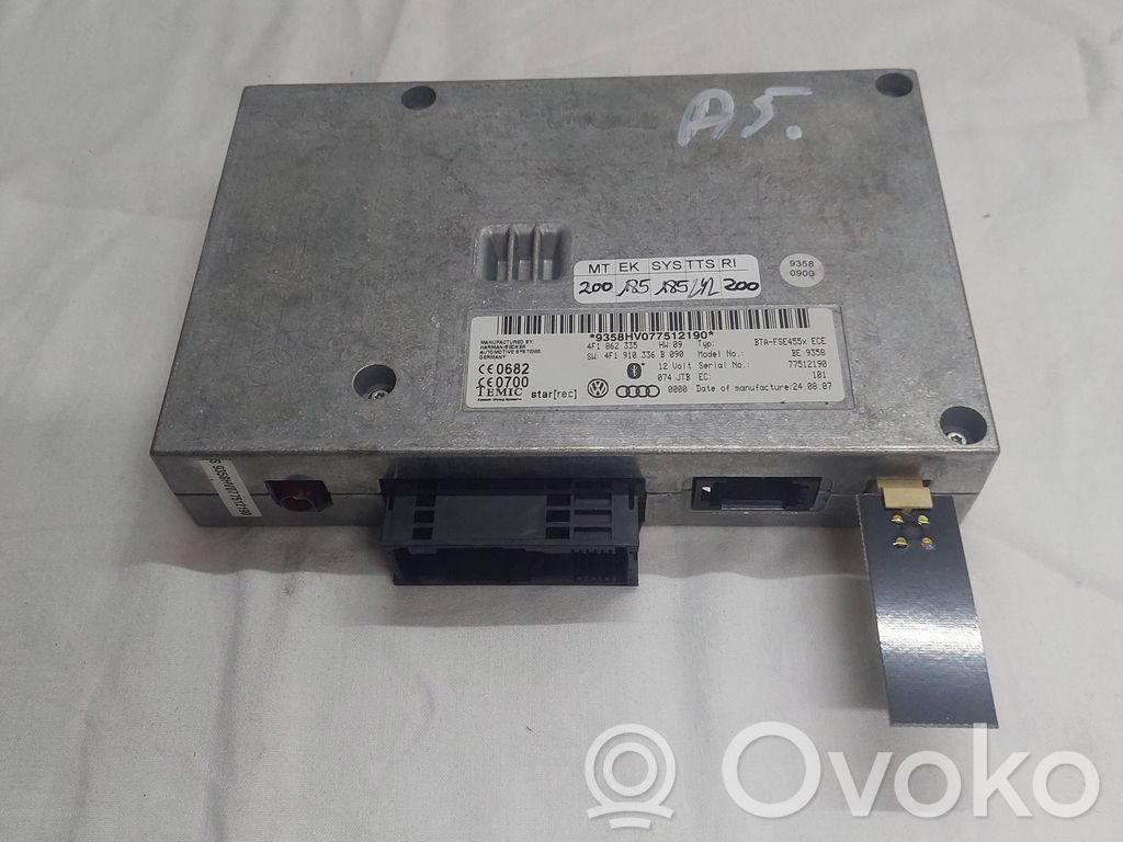 Audi A5 8T 8F Bluetooth control unit module 