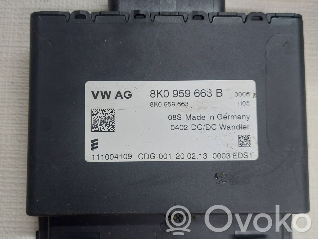 Módulo conversor/inversor de voltaje   8K0959663B,8K0959663