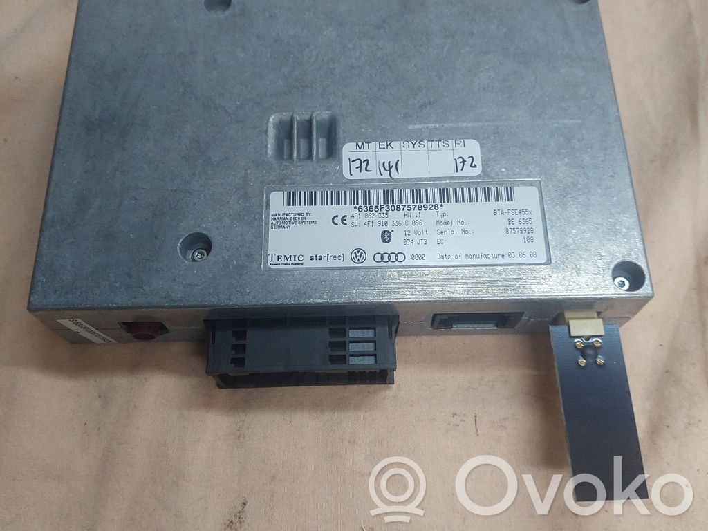Audi A4 S4 B8 8K Bluetoothin ohjainlaite/moduuli 