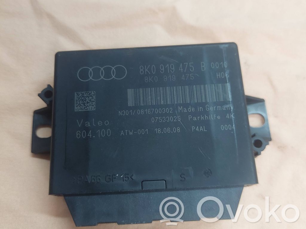 Audi A4 S4 B8 8K Unidad de control/módulo PDC de aparcamiento 