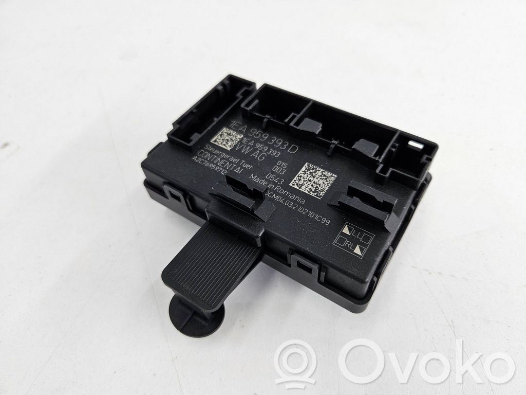 Volkswagen ID.3 Unité de commande module de porte 