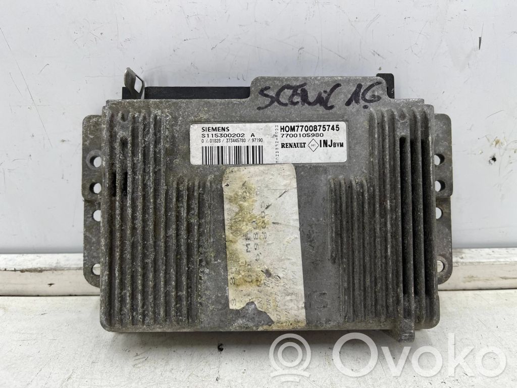 Renault Scenic I Engine control unit/module ECU 
