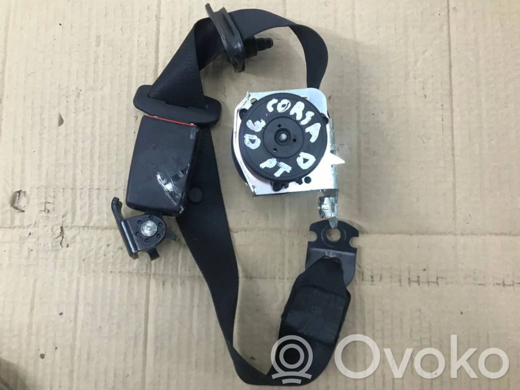 Opel Corsa D Sicherheitsgurt hinten 