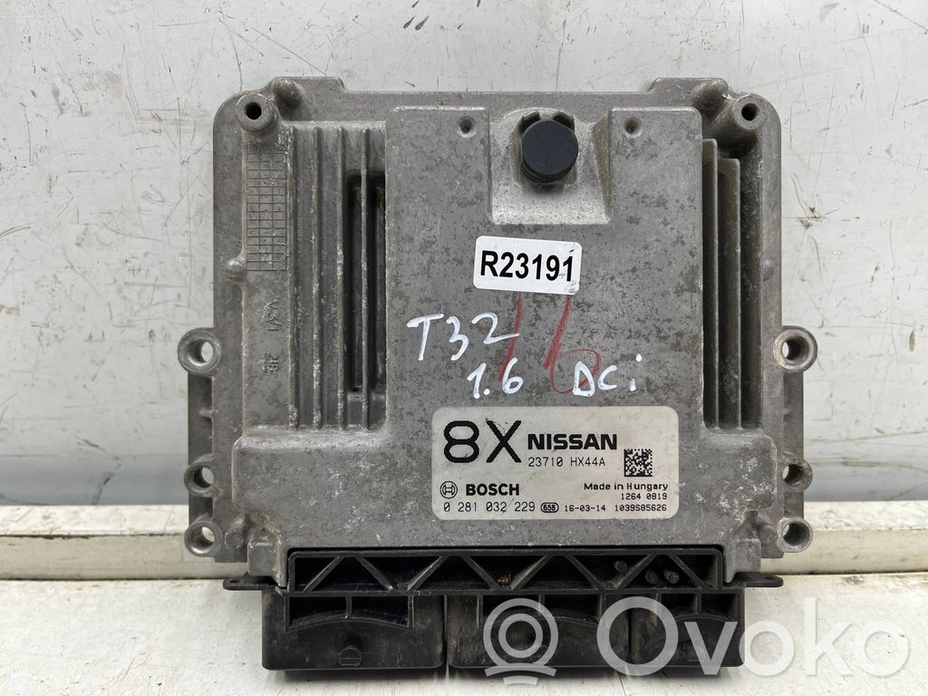 Engine control unit/module ECU   23710HX44A,0281032229