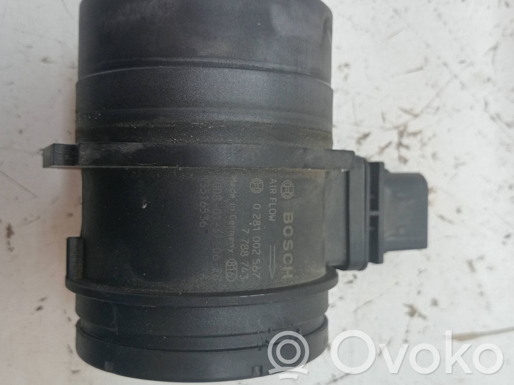 Mass air flow meter   13628509724,0281002567