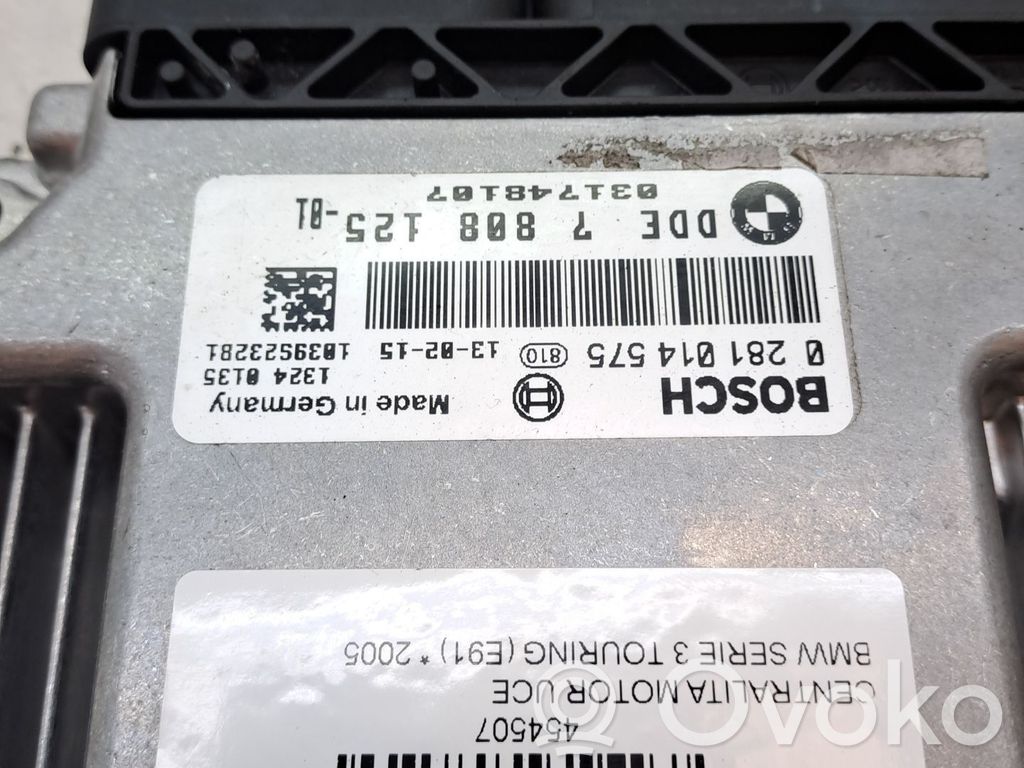BMW 3 E90 E91 Centralina/modulo motore ECU 