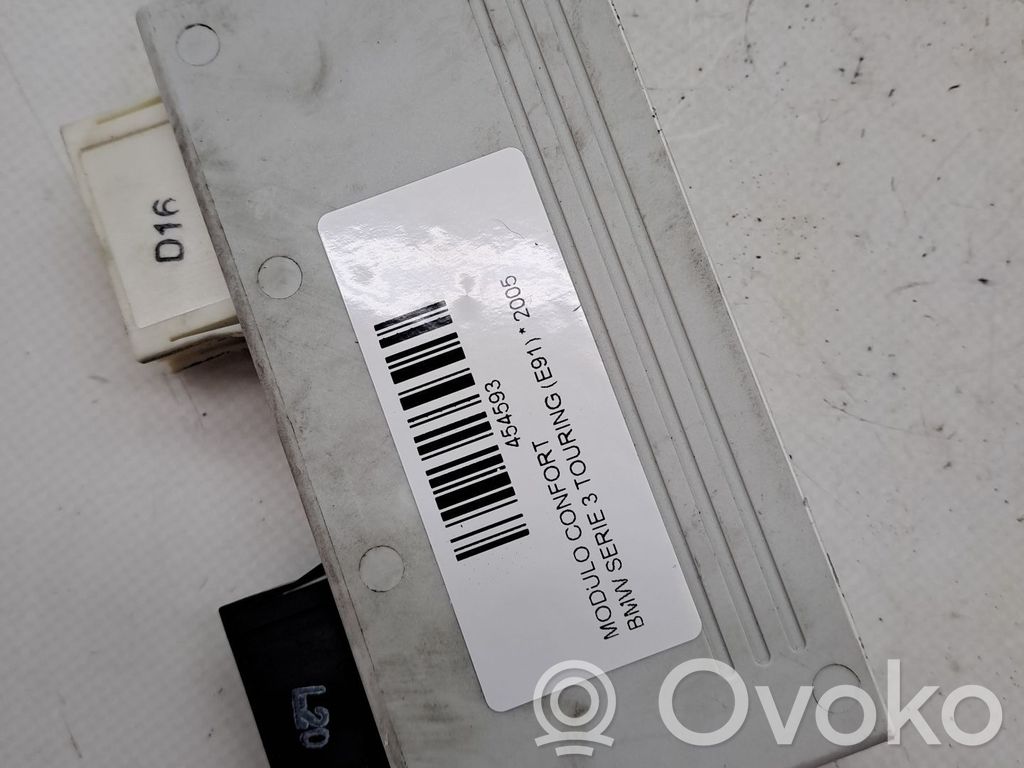 BMW 3 E90 E91 Module de contrôle carrosserie centrale 