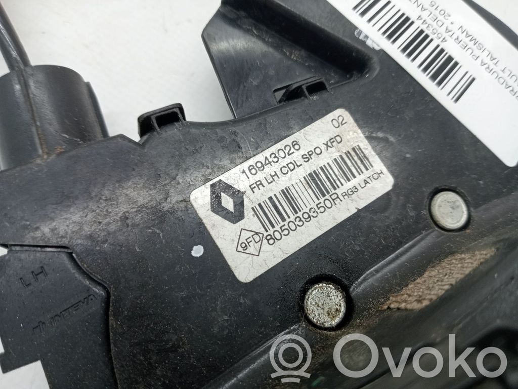 Front door lock   805034815R