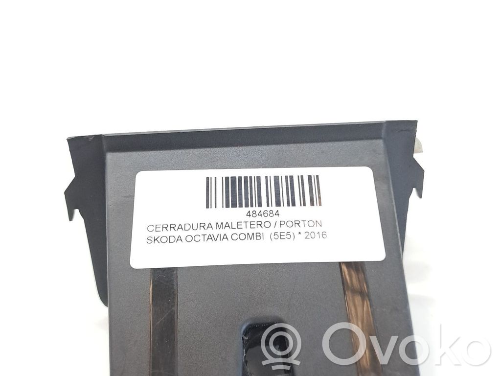 Skoda Octavia Mk3 (5E) Blocco chiusura del portellone