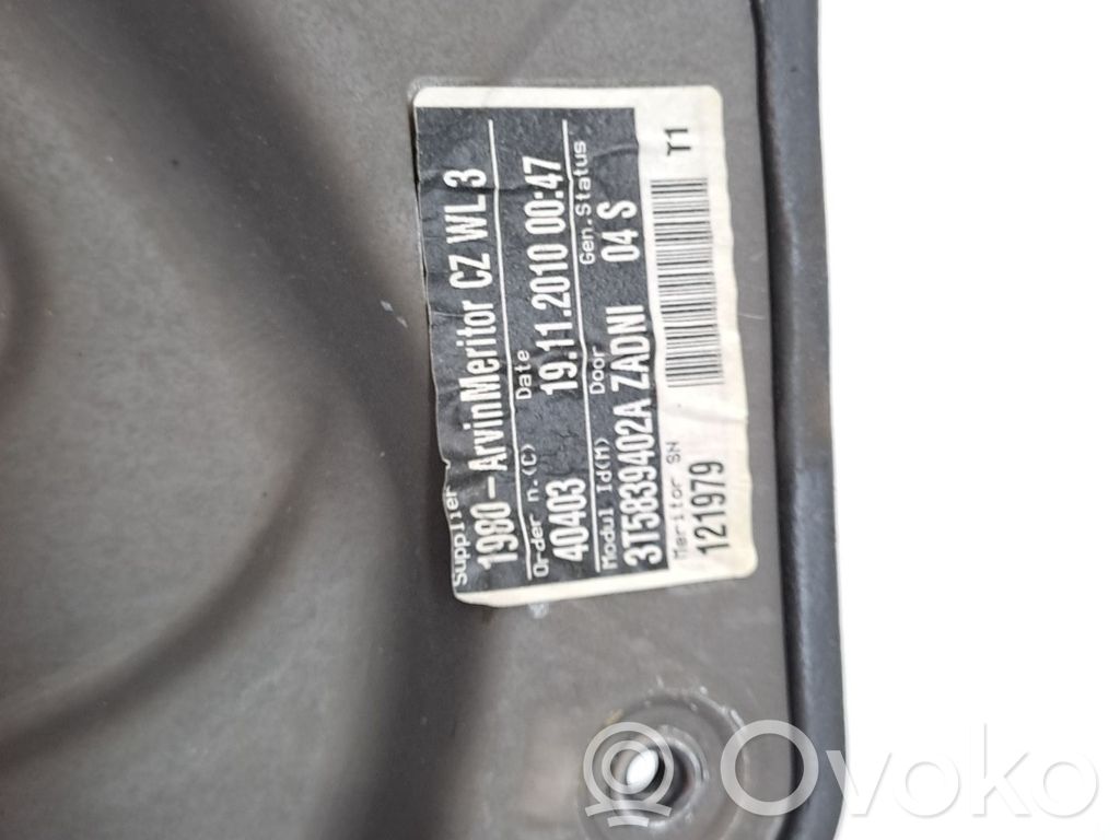 Skoda Octavia Mk3 (5E) Alzacristalli elettrico della portiera anteriore