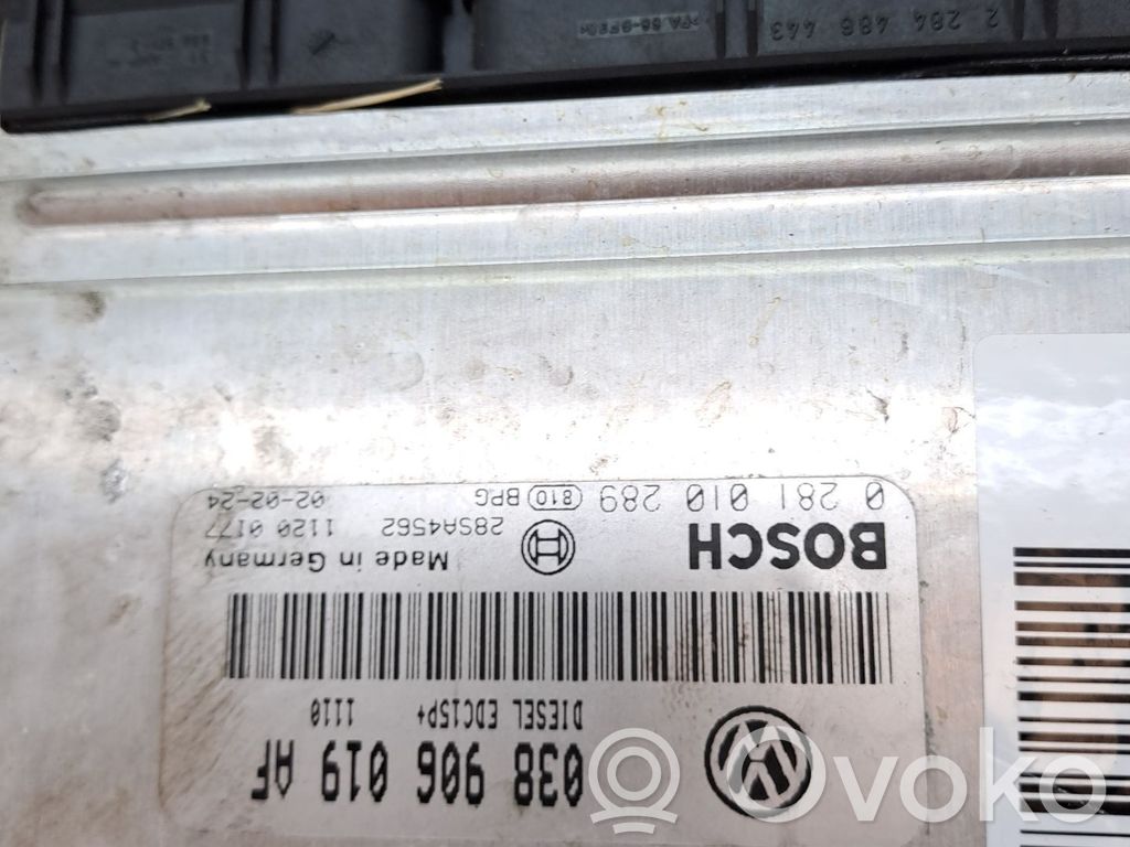 Skoda Fabia Mk1 (6Y) Unité de commande, module ECU de moteur