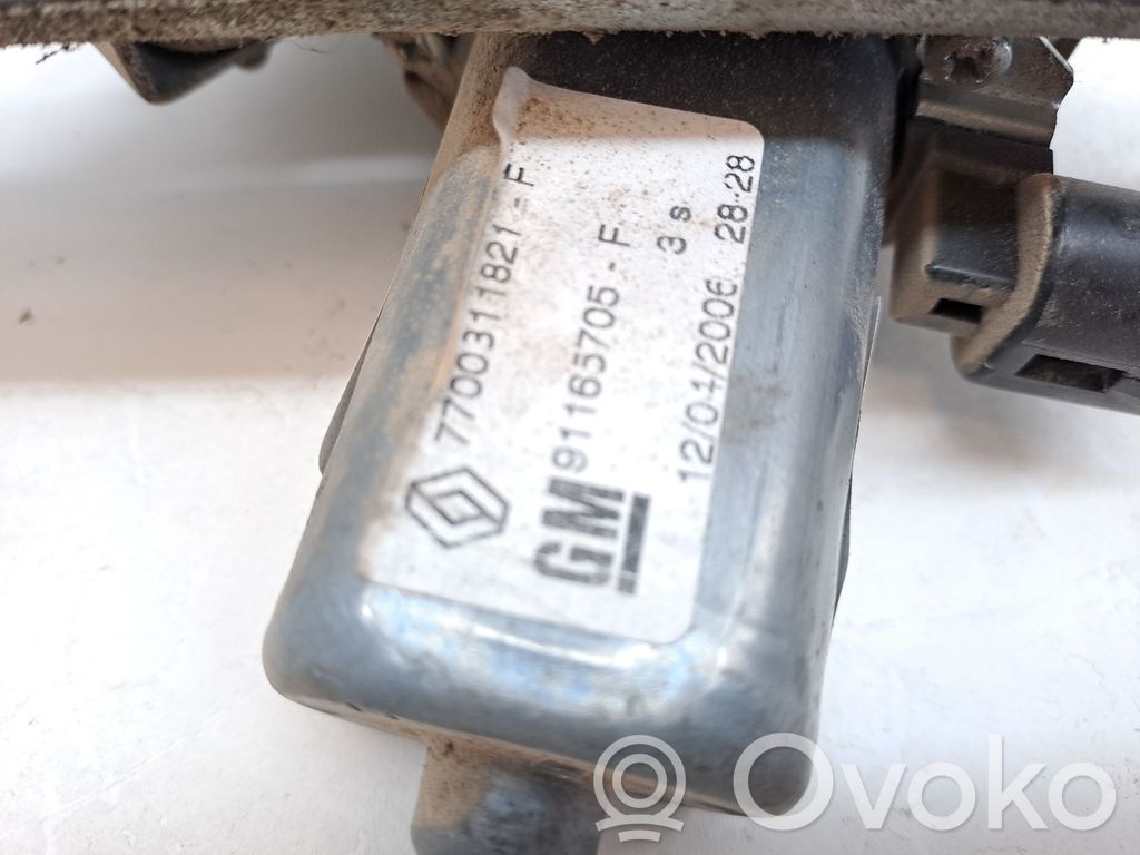 Regulador de ventanilla eléctrico de puerta delantera   91165705