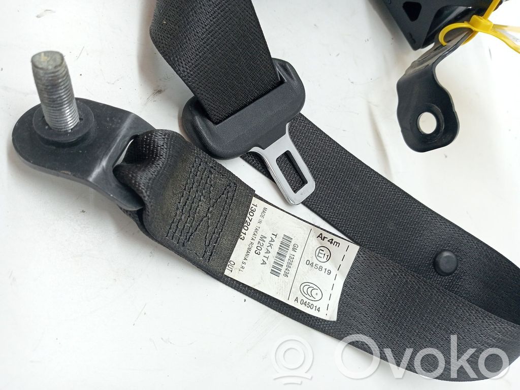 Opel Insignia A Cintura di sicurezza posteriore 
