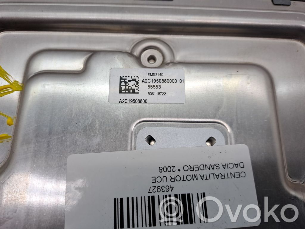 Dacia Sandero Komputer / Sterownik ECU silnika 