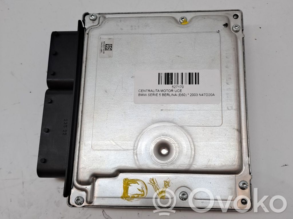 BMW 5 E60 E61 Komputer / Sterownik ECU silnika 