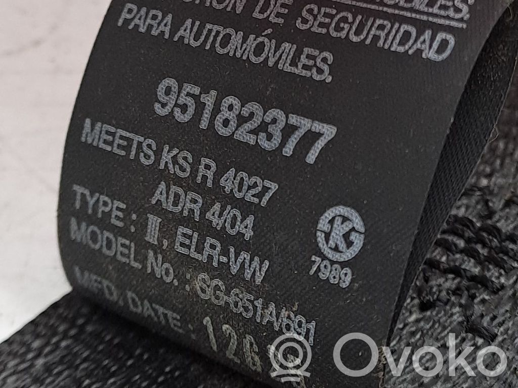 Cinturón trasero   95182377,4819962