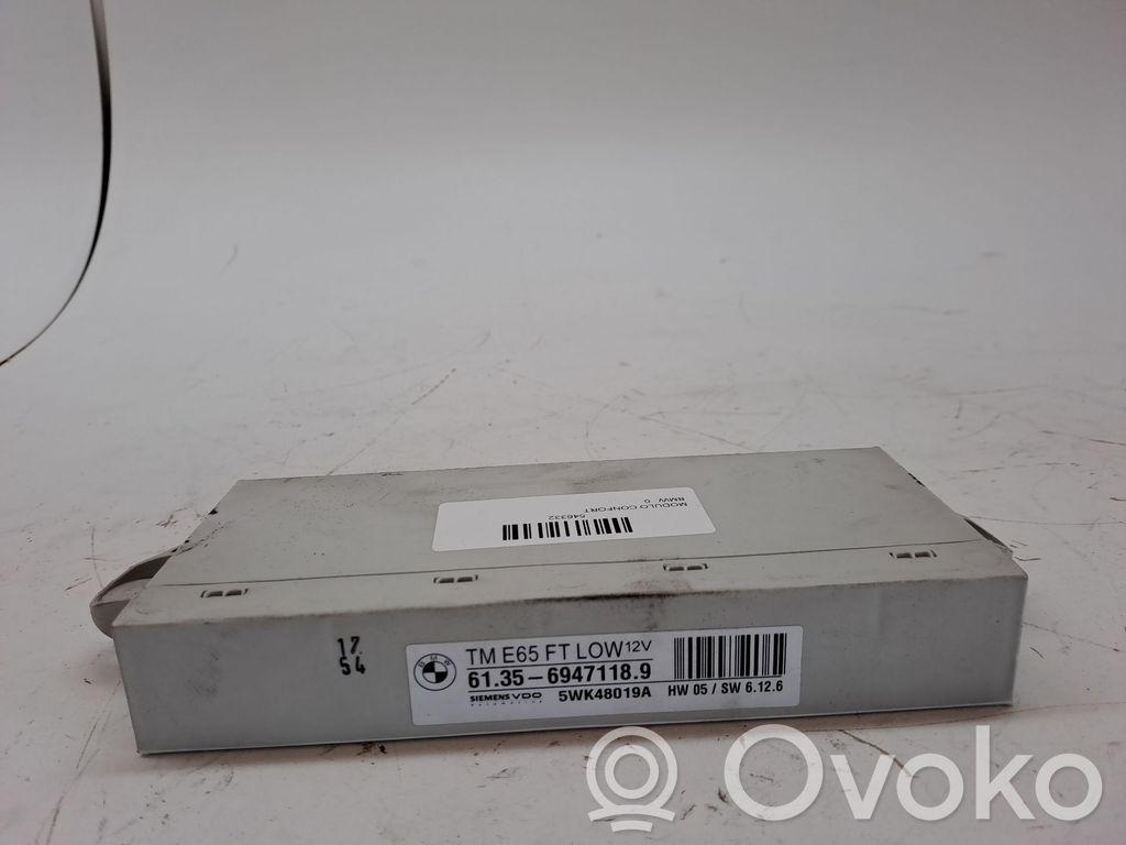 BMW 7 E65 E66 Modulo di controllo del corpo centrale