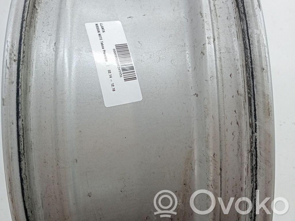Nissan Note (E11) R24-kevytmetallivanne 