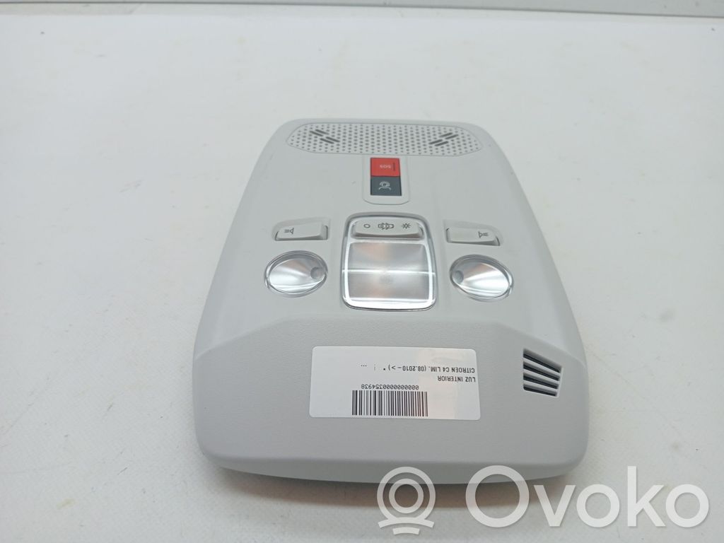 Citroen C4 Grand Picasso Rivestimento della console di illuminazione installata sul rivestimento del tetto 