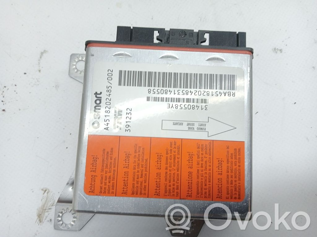 Smart ForTwo II Fotele / Kanapa / Komplet 