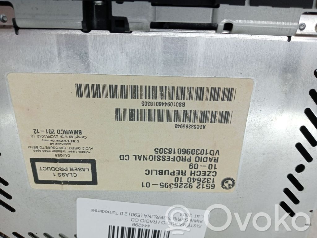 Radio / CD-Player / DVD-Player / Navigation   65129226395,65129343201