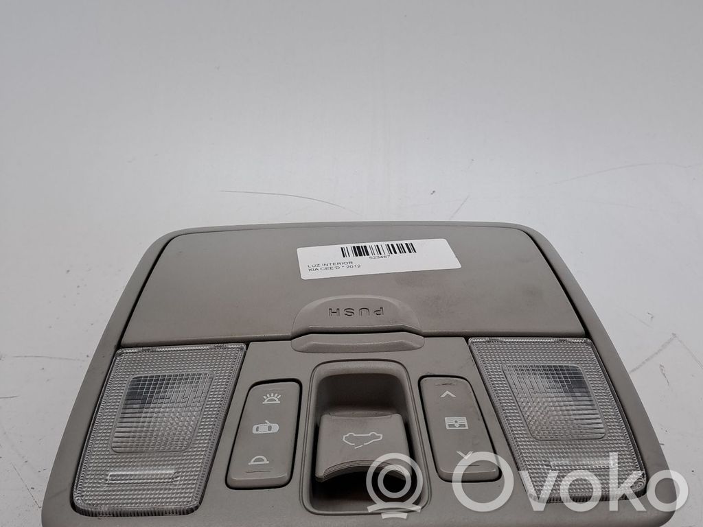 KIA Ceed Headlining lighting console trim 