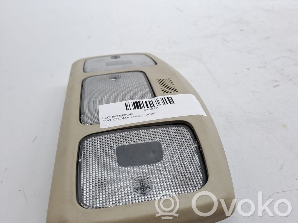 Fiat Croma Rivestimento della console di illuminazione installata sul rivestimento del tetto 