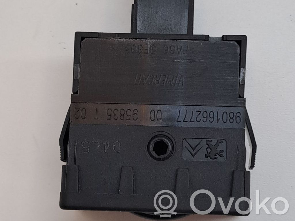 Lichtschalter   98016627ZD,9801662777
