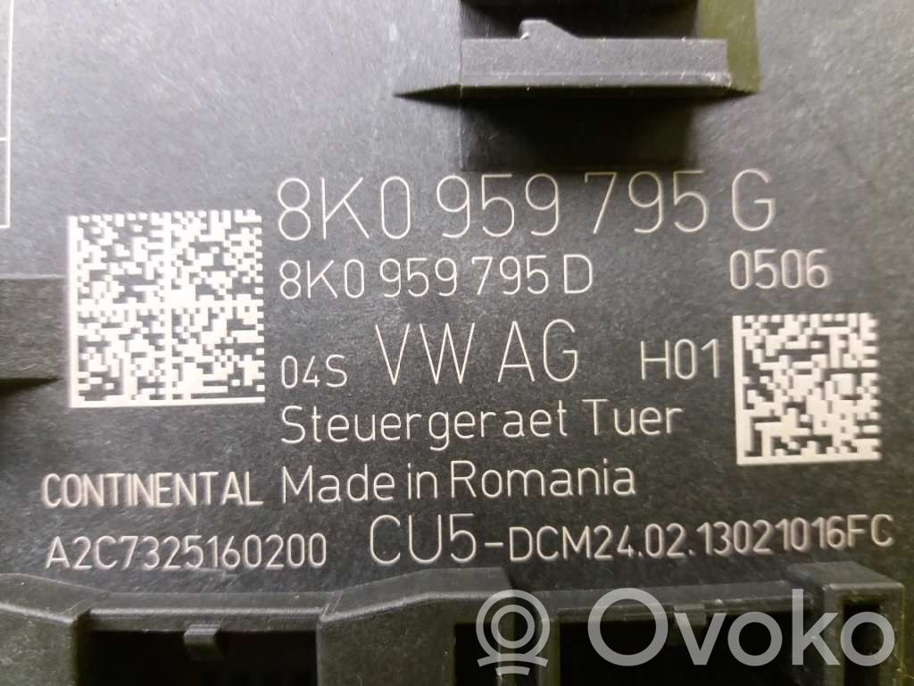 Audi A4 S4 B6 8E 8H Modul de control caroserie central 
