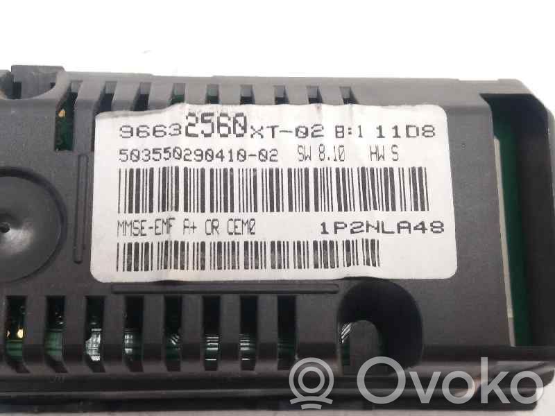 Citroen C3 Head up display screen 