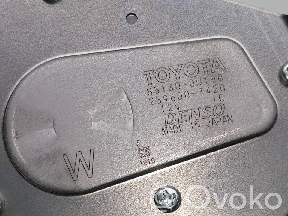 Toyota Yaris Motor ștergător lunetă 
