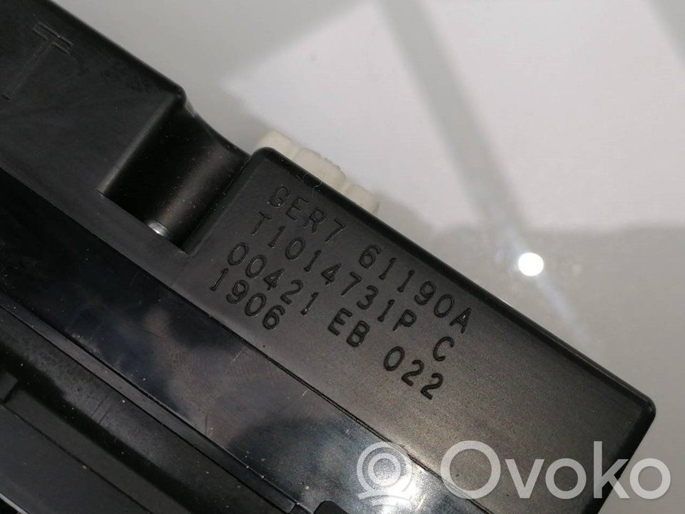 Panel klimatyzacji   GER761190A,T1014731P,T1014731P