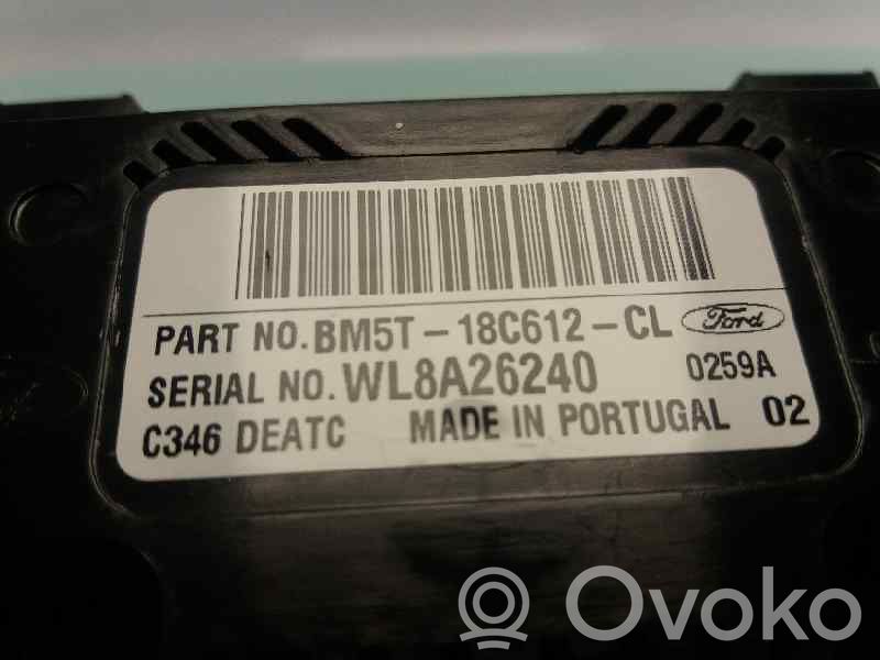 Climate control unit   BM5T18C612CL,WL8A26240,C346DEATC