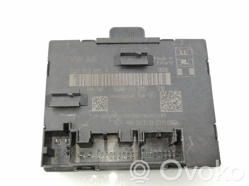 Unidad de control/módulo de carrocería central   5Q0959595,5Q0959595A
